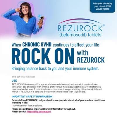 Thumbnail of the REZUROCK® Patient Education Brochure